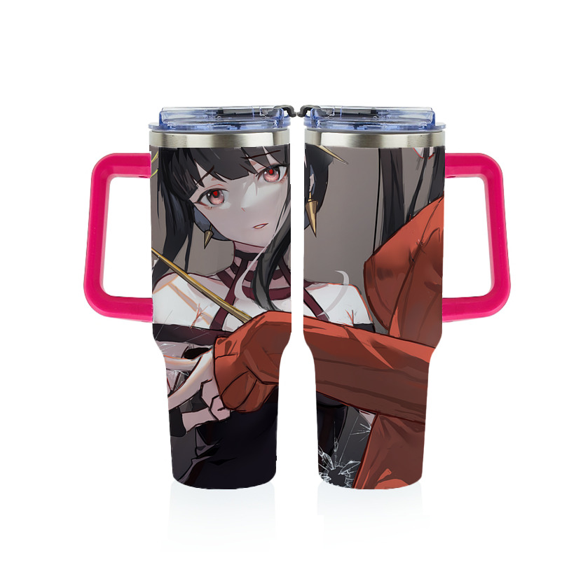 （画像用） SPY×FAMILY间谍家家酒 1200ｍLフルプリント車用タンブラー